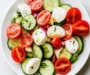 Crisp Cucumber Caprese Salad for Refreshing Summer Bliss