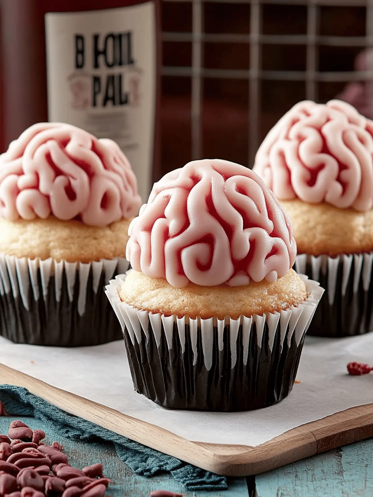 Brain Cupcakes