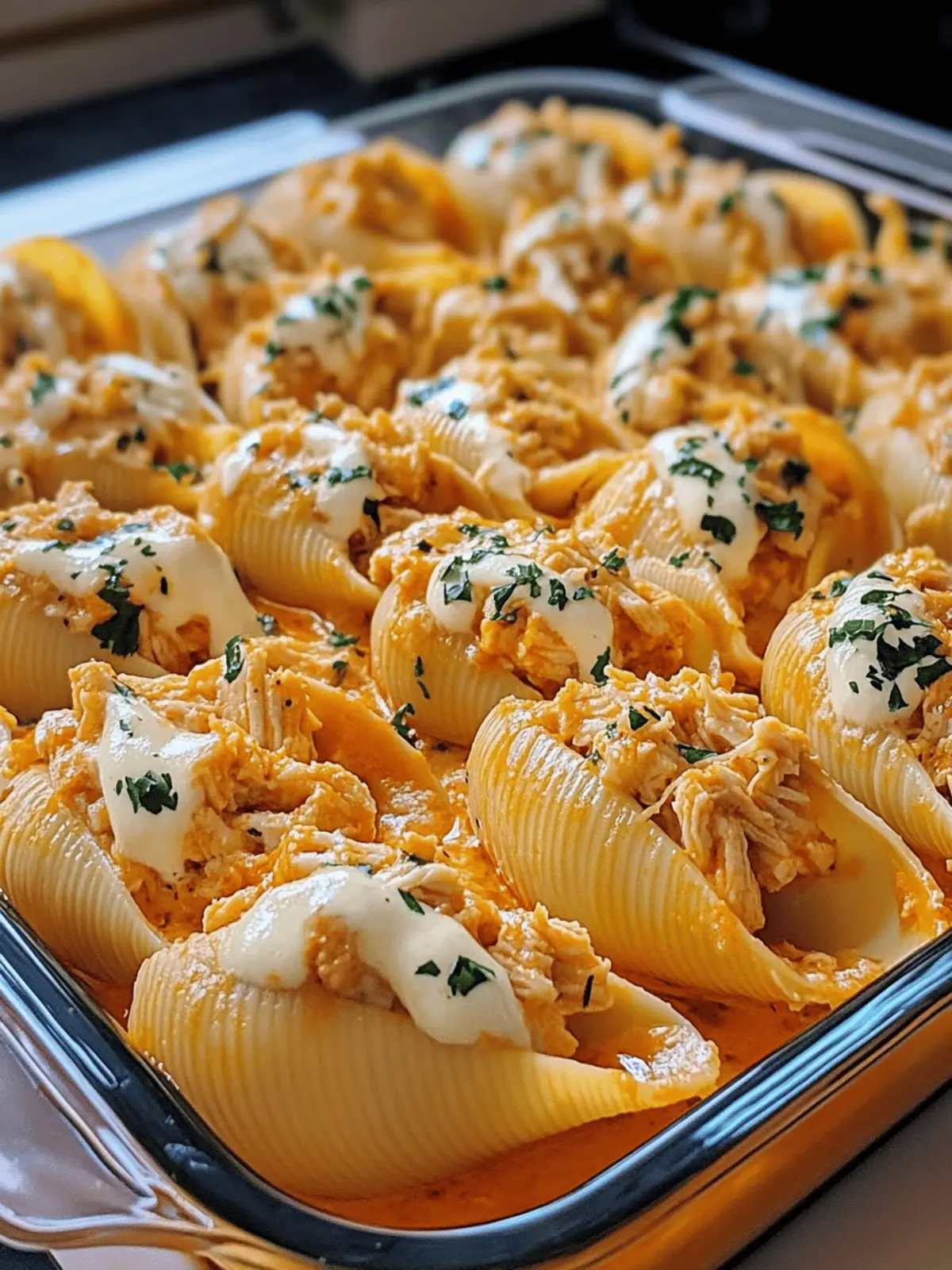 Buffalo Chicken Stuffed Shells That Will Wow Your Family Tonight 5 Buffalo Chicken Stuffed Shells