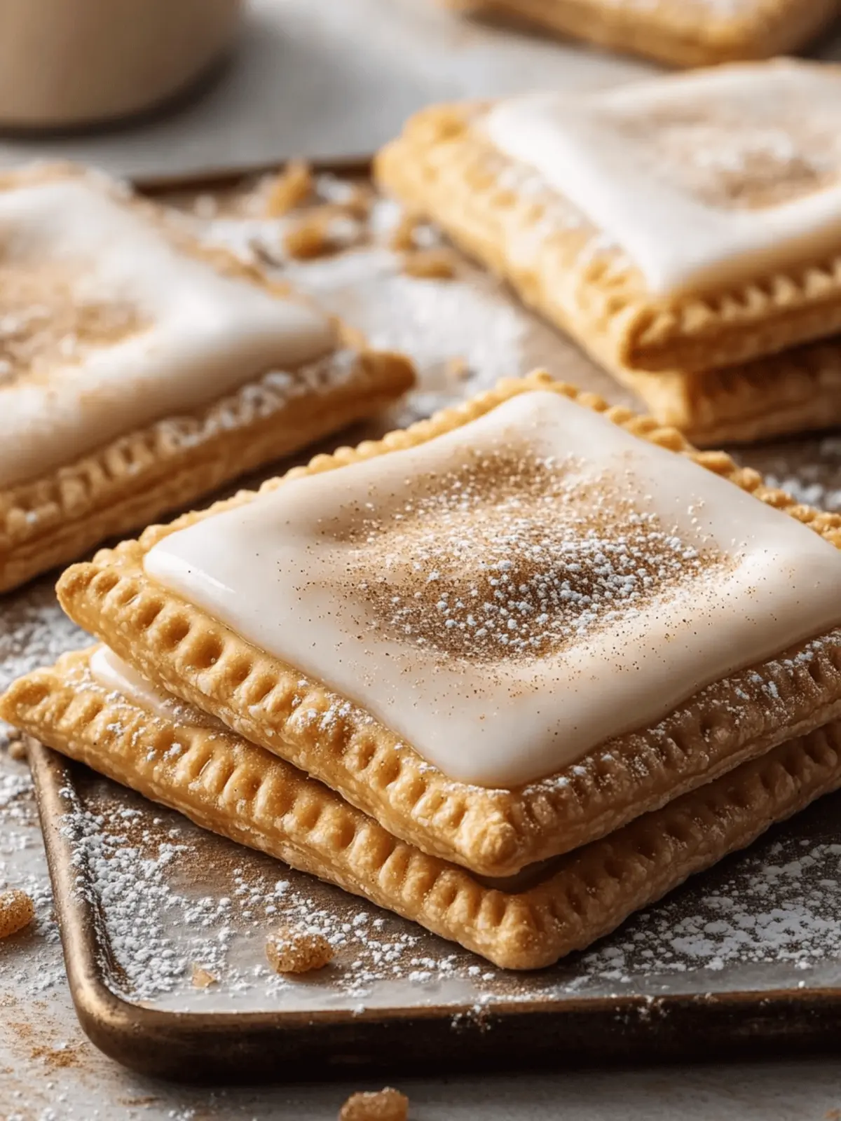 Cinnamon Brown Sugar Pop Tarts