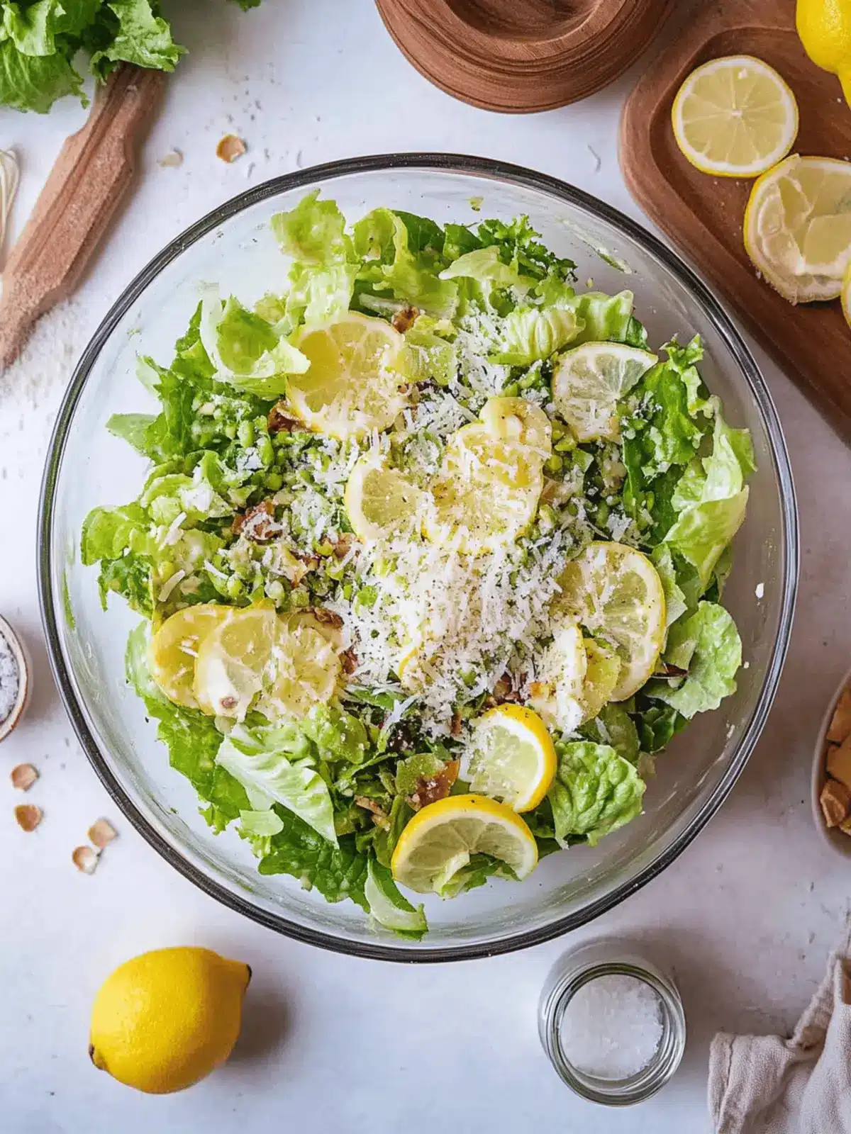 Lemon Parmesan Salad