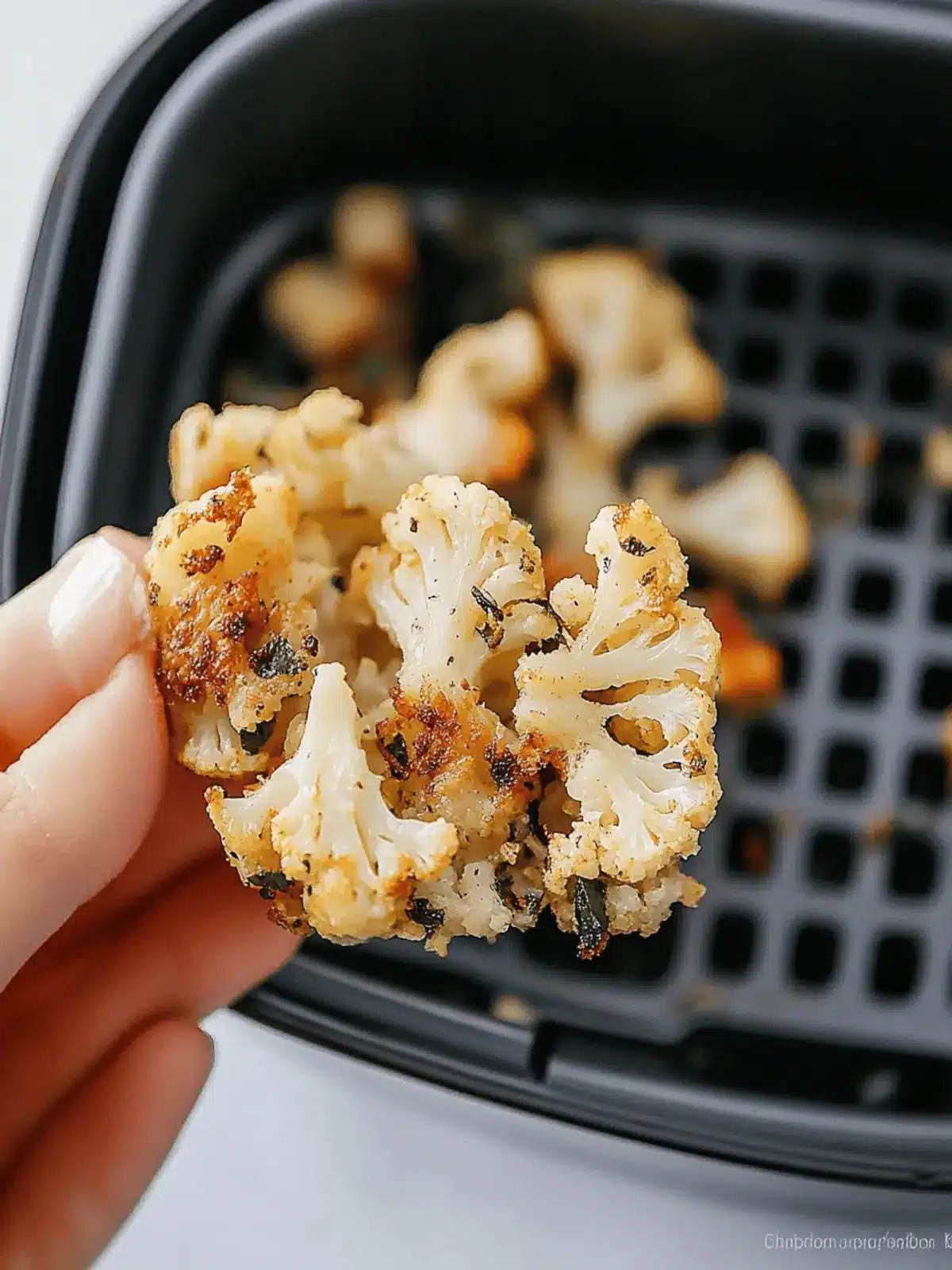 Crispy Air Fryer Cauliflower That'll Change Your Snacking Game 4 Air Fryer Cauliflower