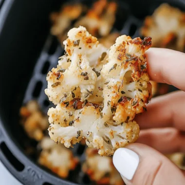 Crispy Air Fryer Cauliflower That'll Change Your Snacking Game 10 Air Fryer Cauliflower
