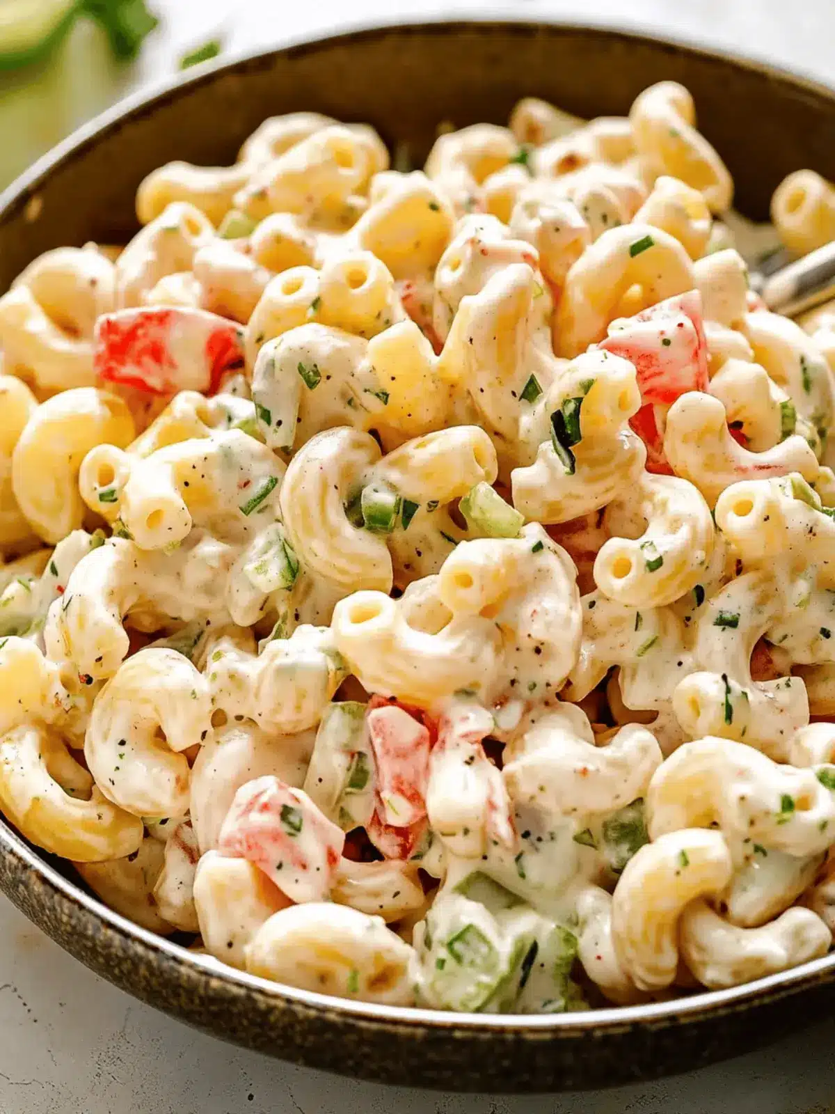 Cold Macaroni Salad
