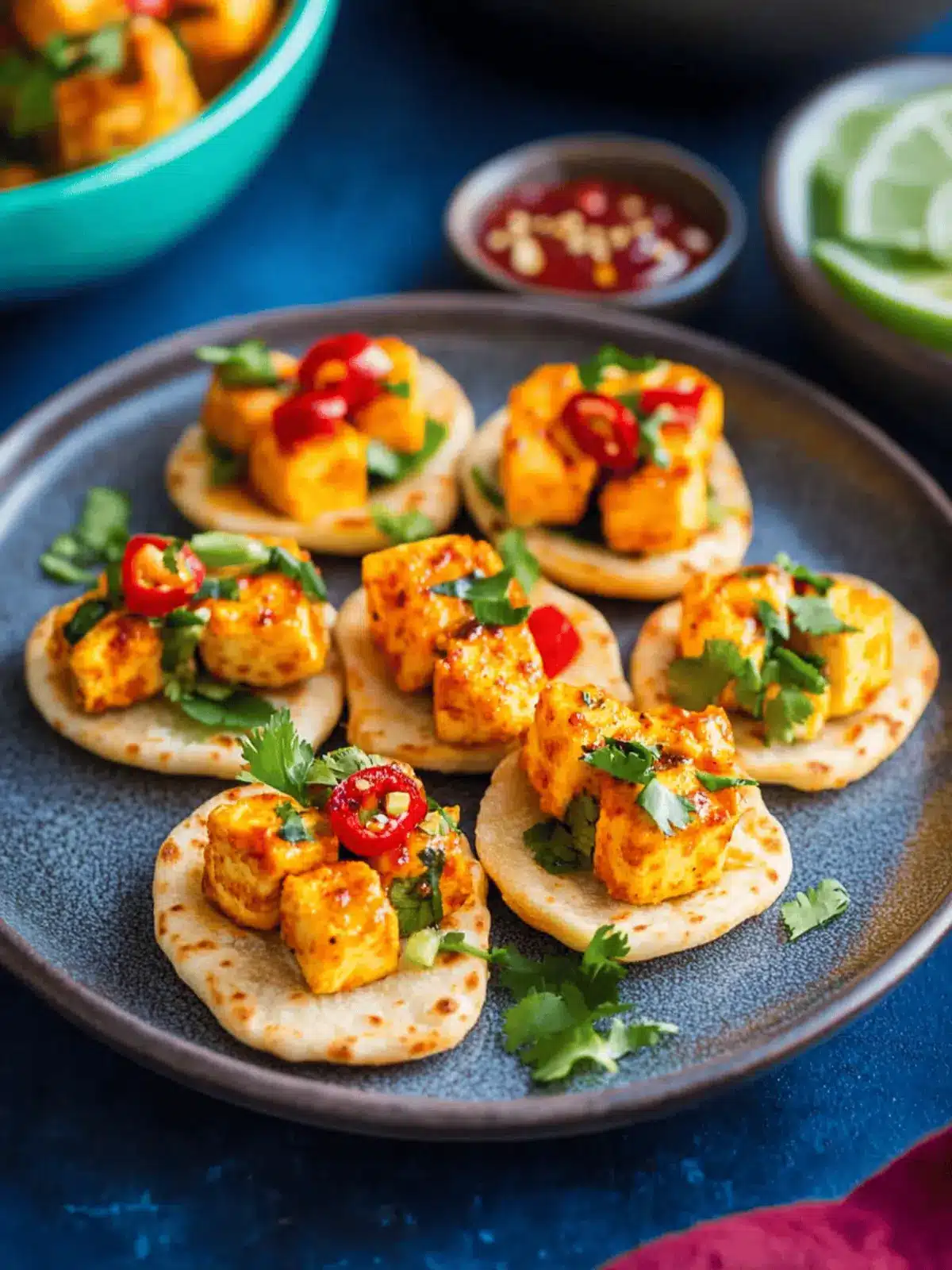Peri Peri Paneer Bites
