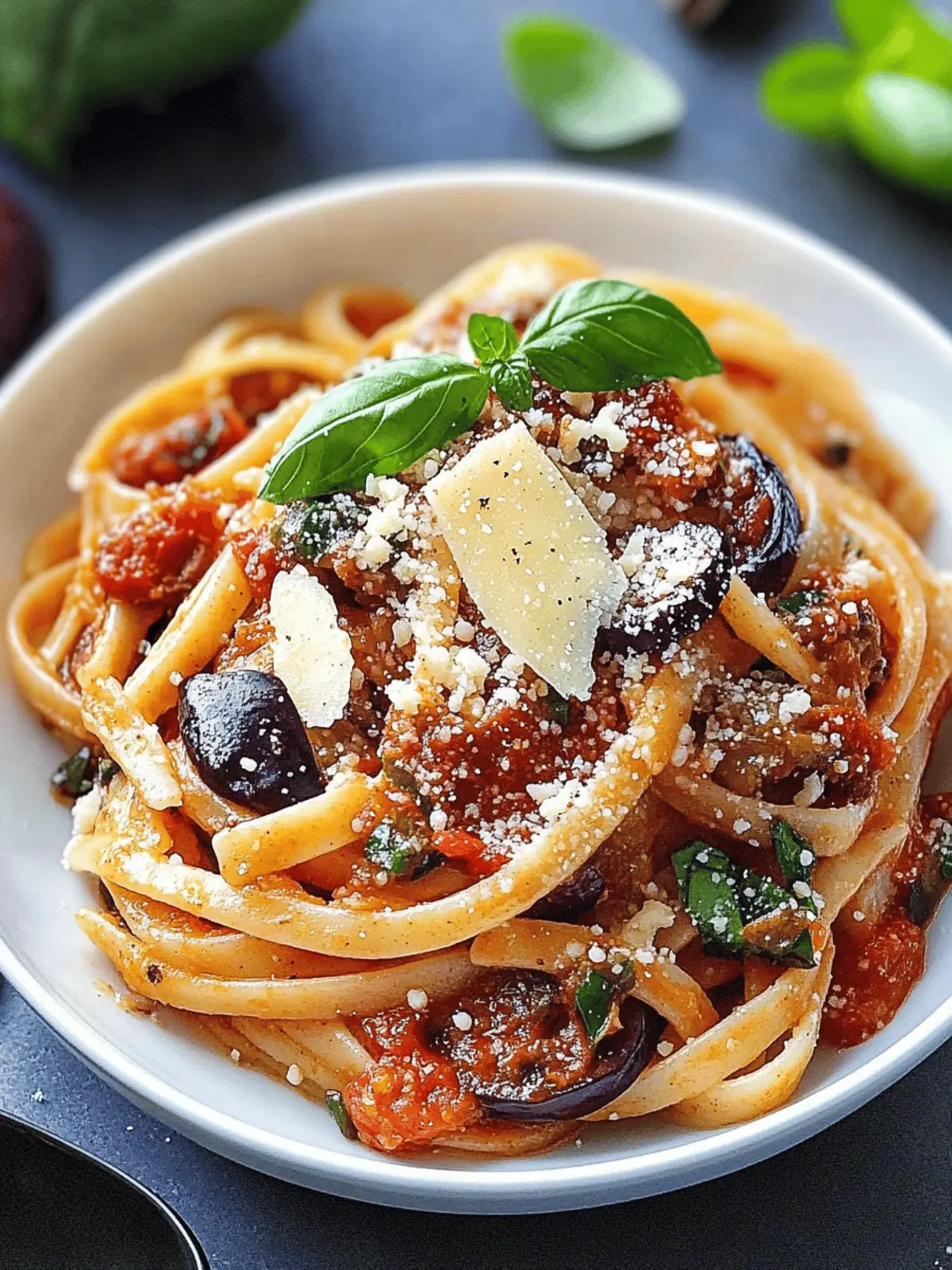 Eggplant Pasta