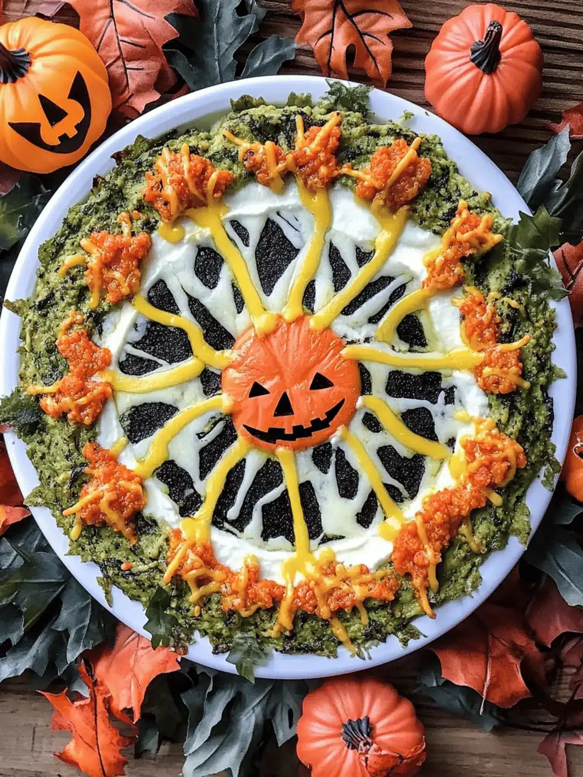 Halloween Taco Dip