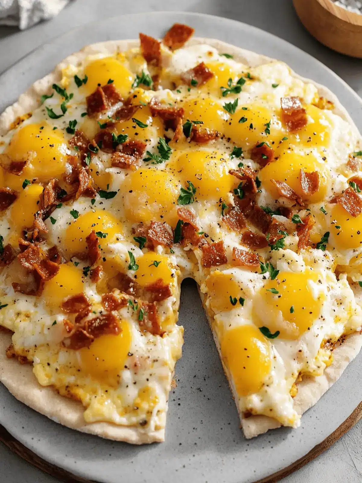High-Protein Breakfast Pizza for a Quick, Energizing Start 2 High-Protein Breakfast Pizza