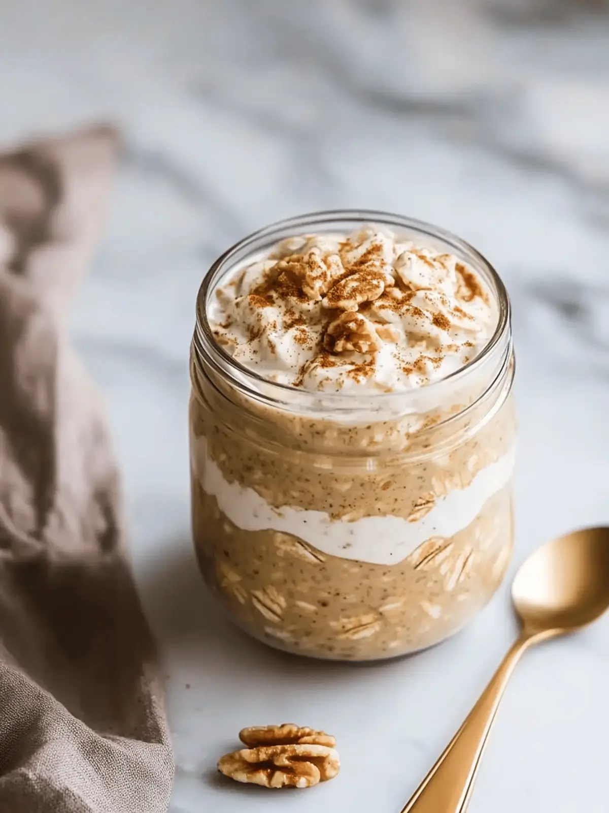 Pumpkin Spice Overnight Oats