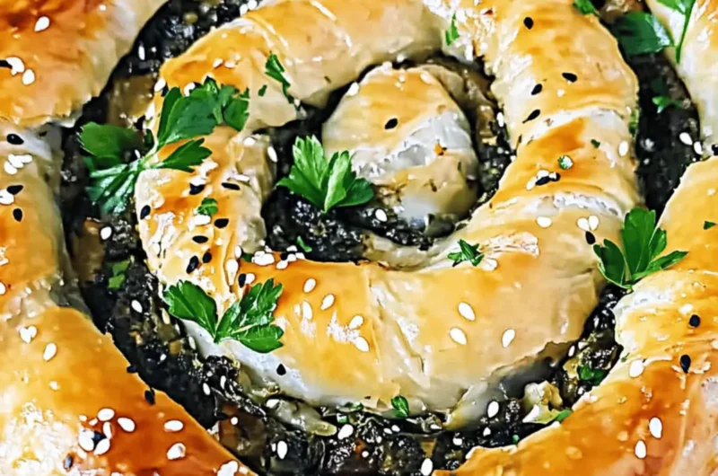 Discover the Magic of Flaky Spanakopita Spiral Bliss 1 Flaky Spanakopita Spiral