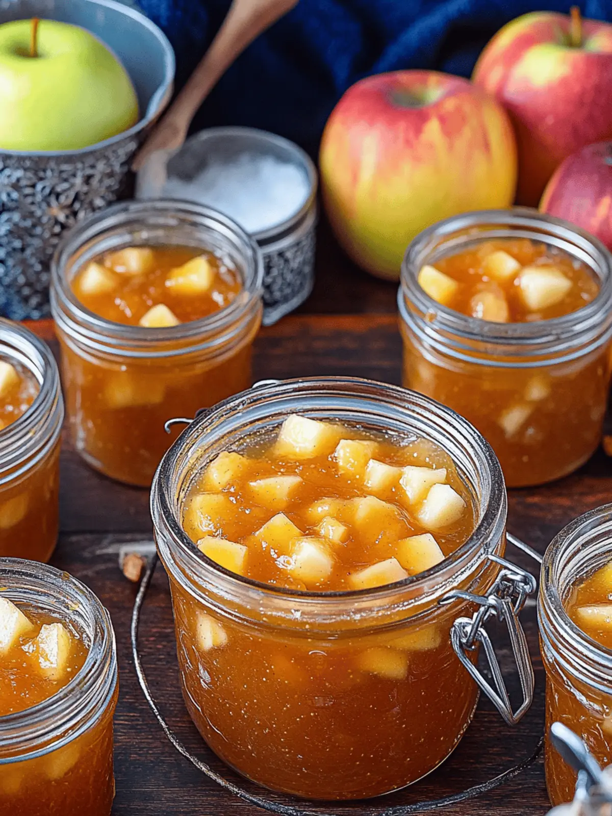 Delicious Apple Pie Jam Recipe for Cozy Fall Canning 2 Apple Pie Jam