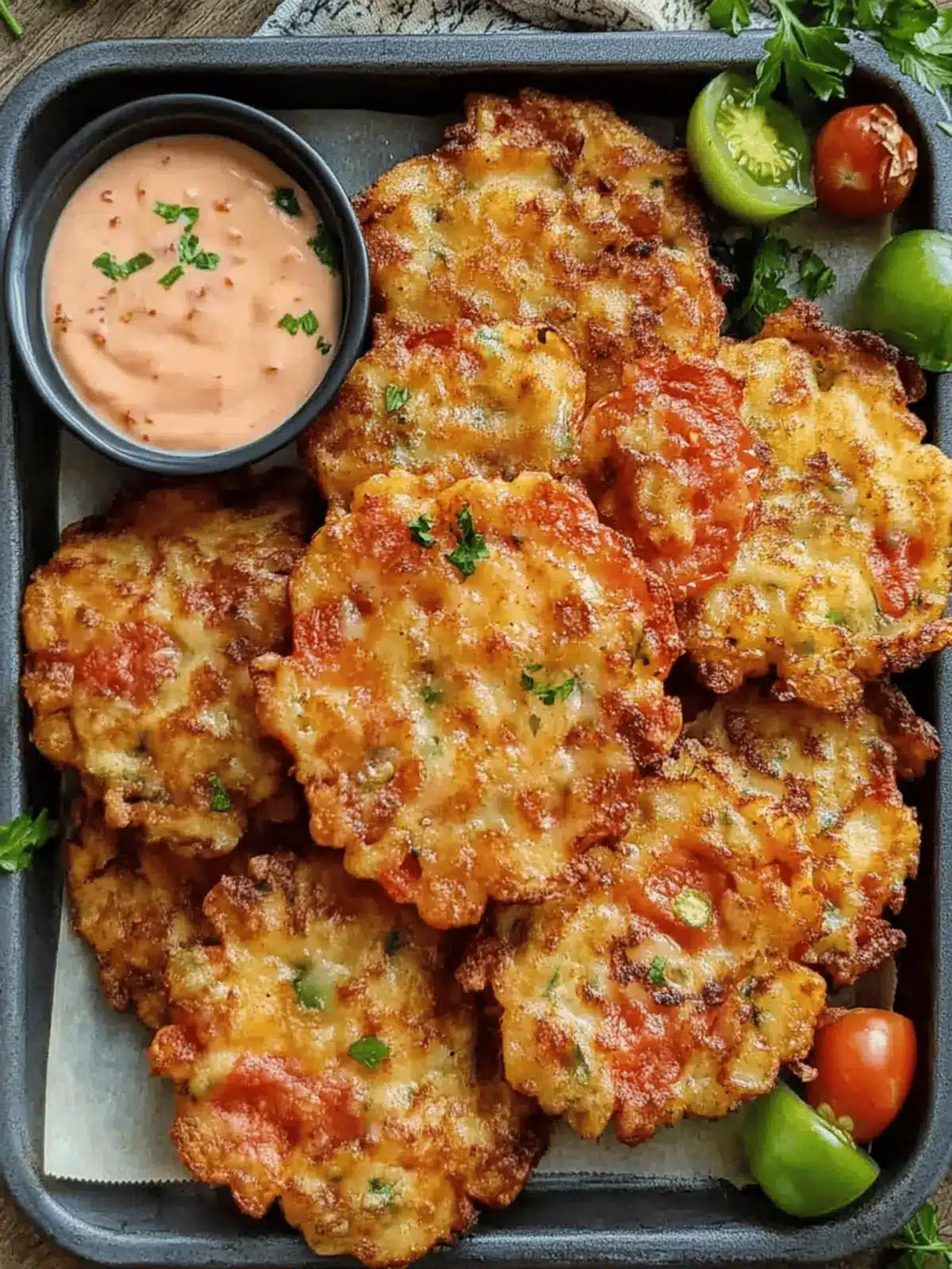Tomato Fritters