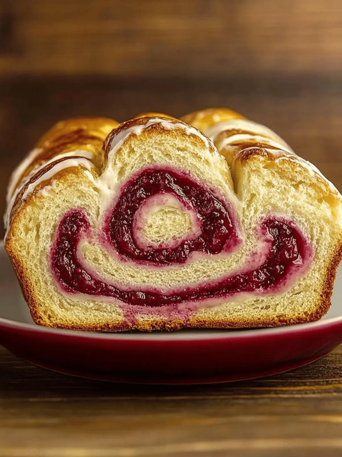 Perfect Raspberry Swirl Brioche Loaf for Joyful Holiday Baking 4 Raspberry Swirl Brioche Loaf