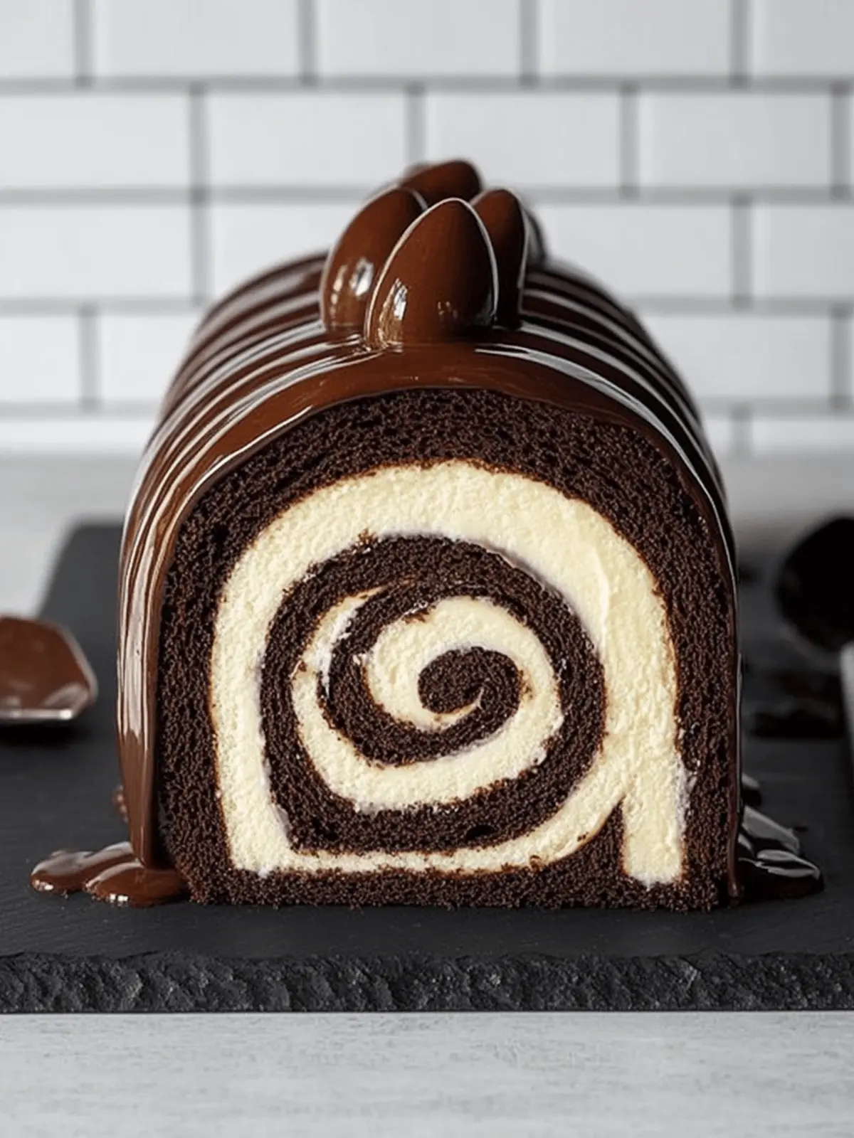 No-Fail Chocolate Swiss Roll