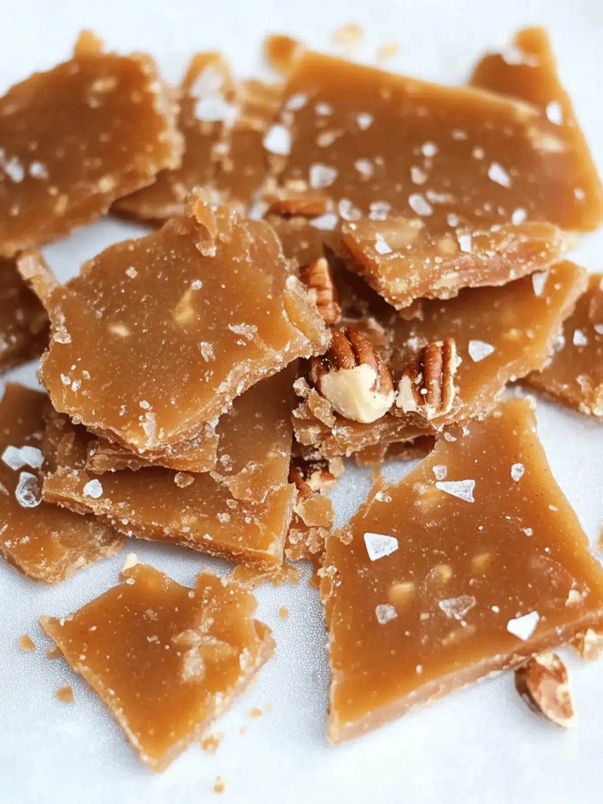 Irresistible Sea Salt Pecan Toffee You Can Make at Home 4 Sea Salt Pecan Toffee