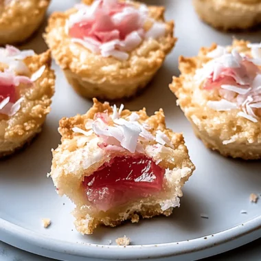 Rhubarb Coconut Macaroon Tarts: Your New Favorite Spring Treat 9 Rhubarb Coconut Macaroon Tarts