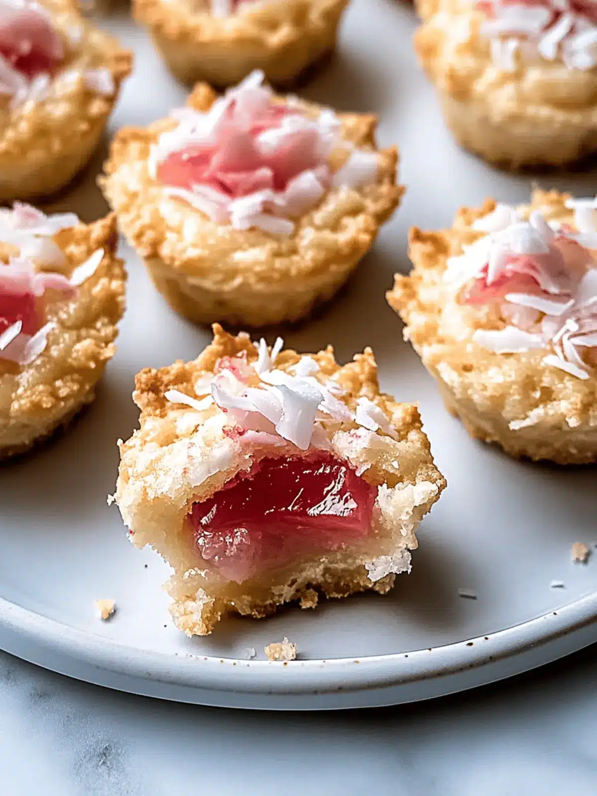 Rhubarb Coconut Macaroon Tarts: Your New Favorite Spring Treat 5 Rhubarb Coconut Macaroon Tarts