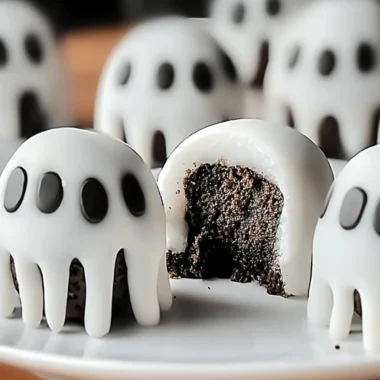 Ghost OREO Ball Truffles – Your Fun No-Bake Halloween Treats 10 Ghost OREO Ball Truffles