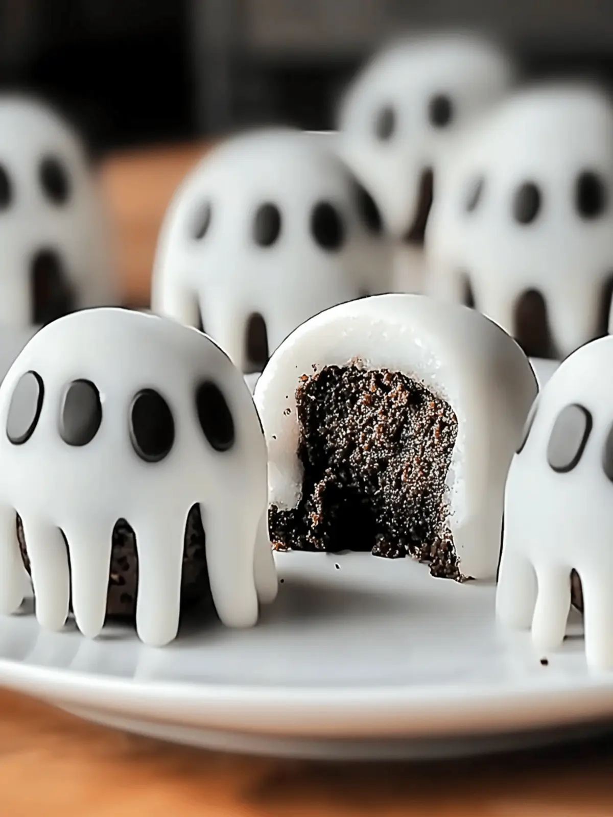 Ghost OREO Ball Truffles