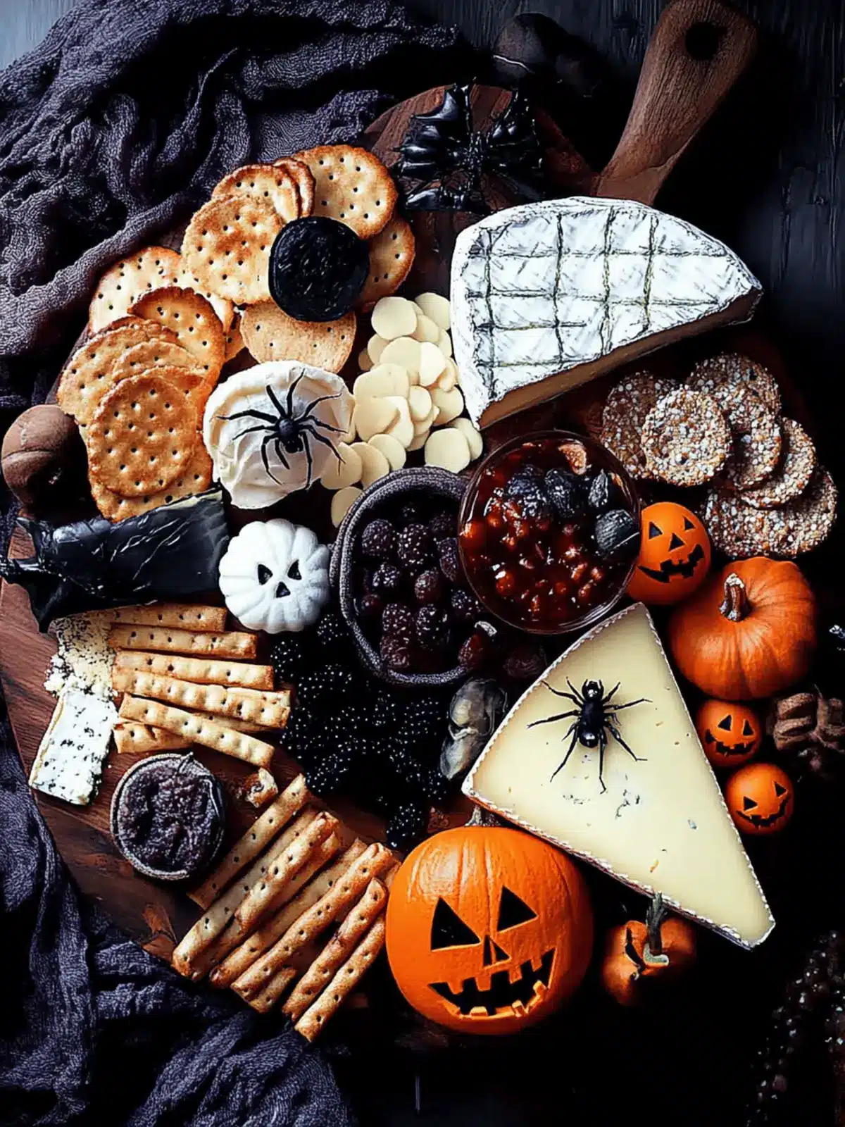 Halloween Cheese Board