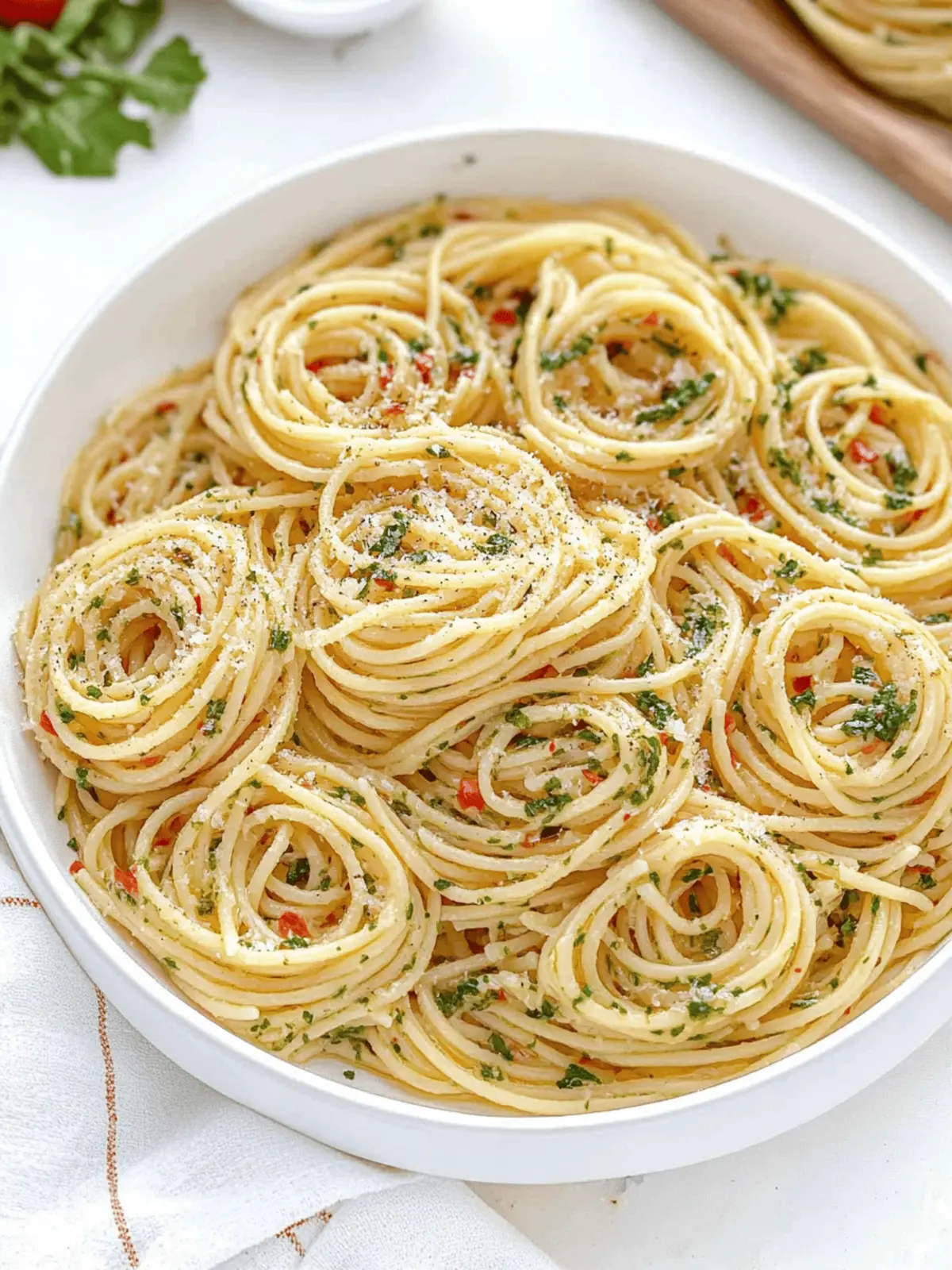 Irresistible Spaghetti Aglio e Olio in Just 15 Minutes 3 Spaghetti Aglio e Olio