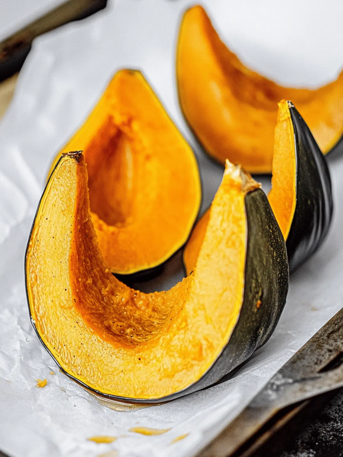 Savory Roasted Kabocha Squash: Easy Flavor-Packed Delight 2 Roasted Kabocha Squash