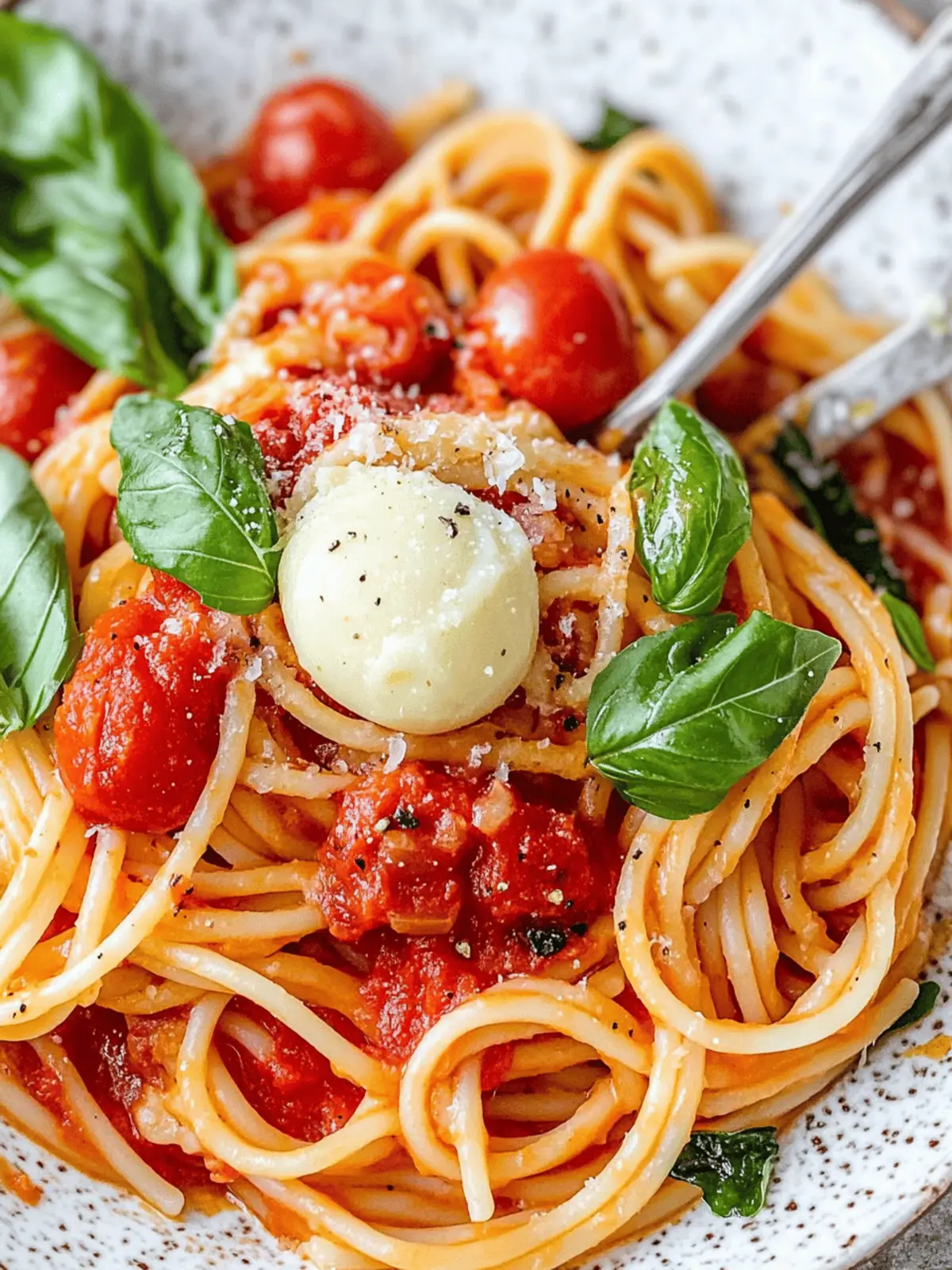 Delicious Pasta Pomodoro: A Flavorful Twist for Your Table 4 Pasta Pomodoro