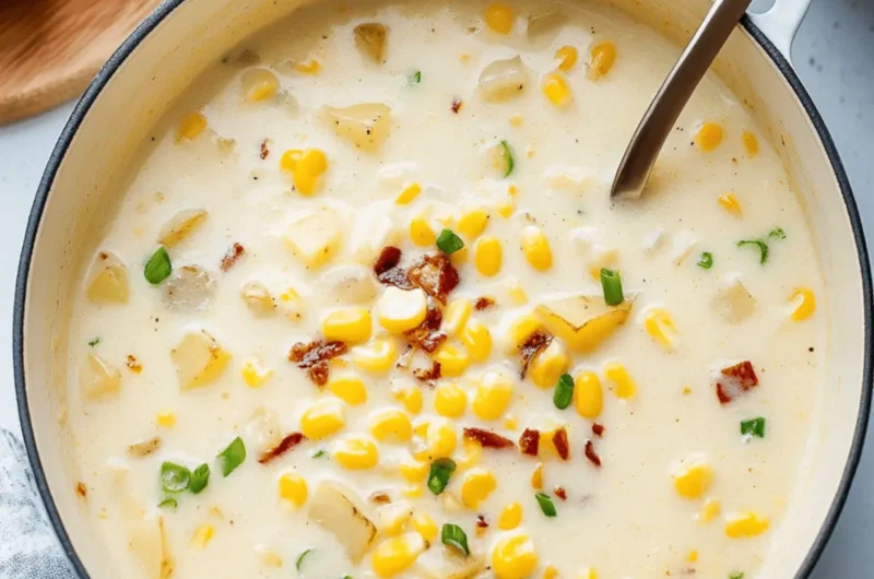Creamy Potato Corn Chowder That Warms Your Soul Instantly 1 Creamy Potato Corn Chowder