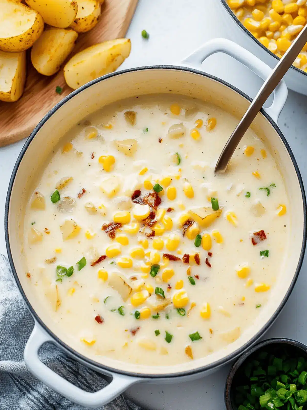Creamy Potato Corn Chowder That Warms Your Soul Instantly 5 Creamy Potato Corn Chowder