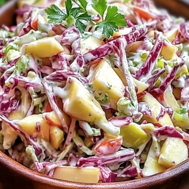 Cranberry Apple Coleslaw: A Fresh Take on Classic Crunch 1 CRANBERRY APPLE COLESLAW