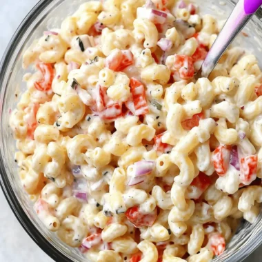 Sweet Macaroni Salad