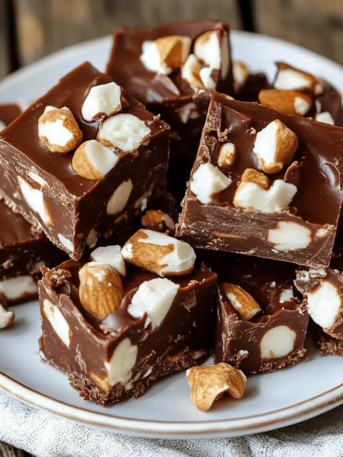 Rocky Road Fudge
