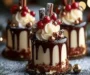 Irresistible Mini Christmas Drip Cakes to Wow Your Guests