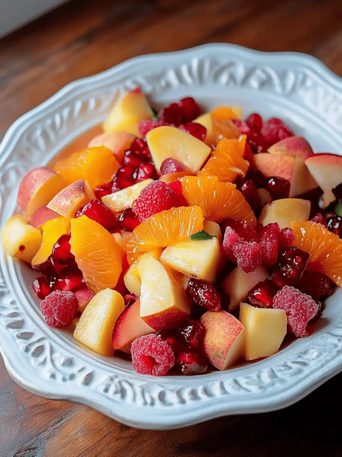 Delicious Winter Fruit Salad with Cinnamon Vanilla Twist 2 Winter Fruit Salad