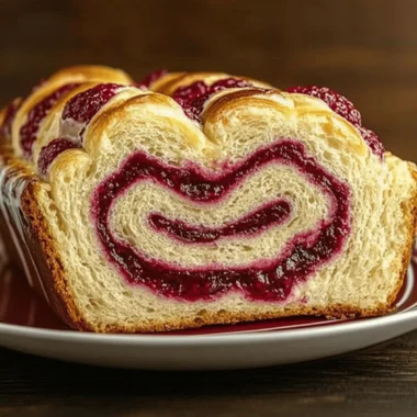 Perfect Raspberry Swirl Brioche Loaf for Joyful Holiday Baking 9 Raspberry Swirl Brioche Loaf