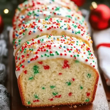 Christmas Sprinkle Buttermilk Bread