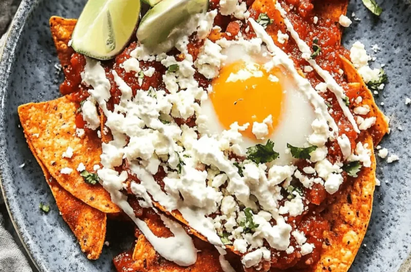 Irresistible Chilaquiles: A Flavor-Packed Homemade Delight 1 Chilaquiles