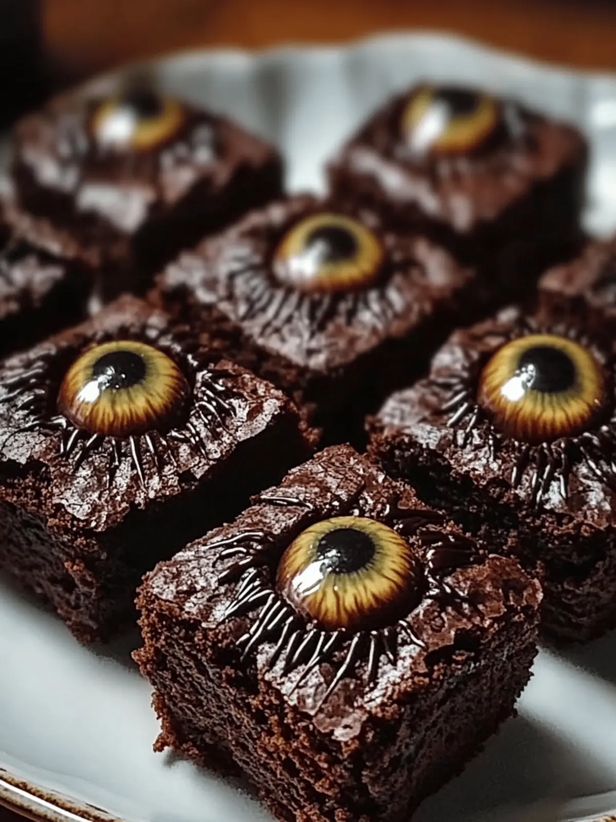 Delicious Monster Eye Brownie Bites for Spooky Celebrations 2 Monster Eye Brownie Bites