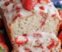 Irresistibly Moist Strawberry Bread with Sweet Glaze