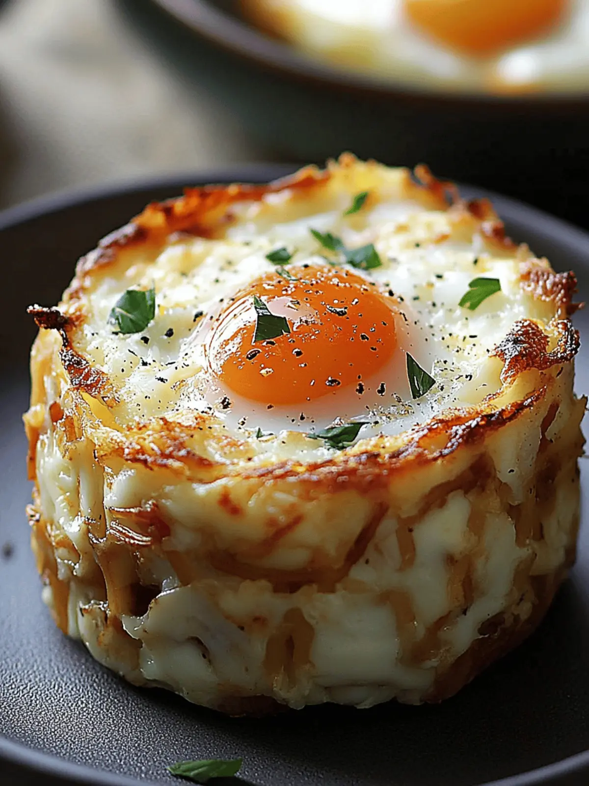 Baked Eggs Napoleon: A Brunch Hit That's Easy and Elegant 2 Baked Eggs Napoleon
