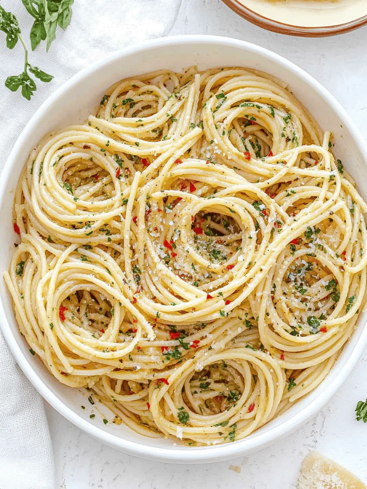 Irresistible Spaghetti Aglio e Olio in Just 15 Minutes 2 Spaghetti Aglio e Olio