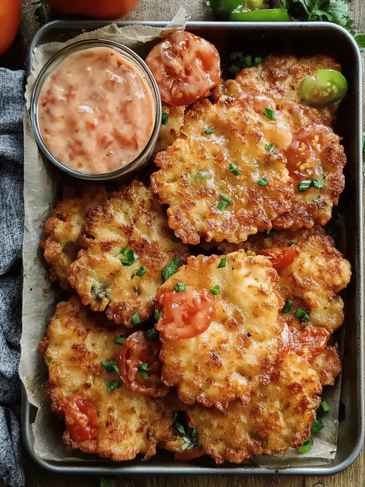 Tomato Fritters