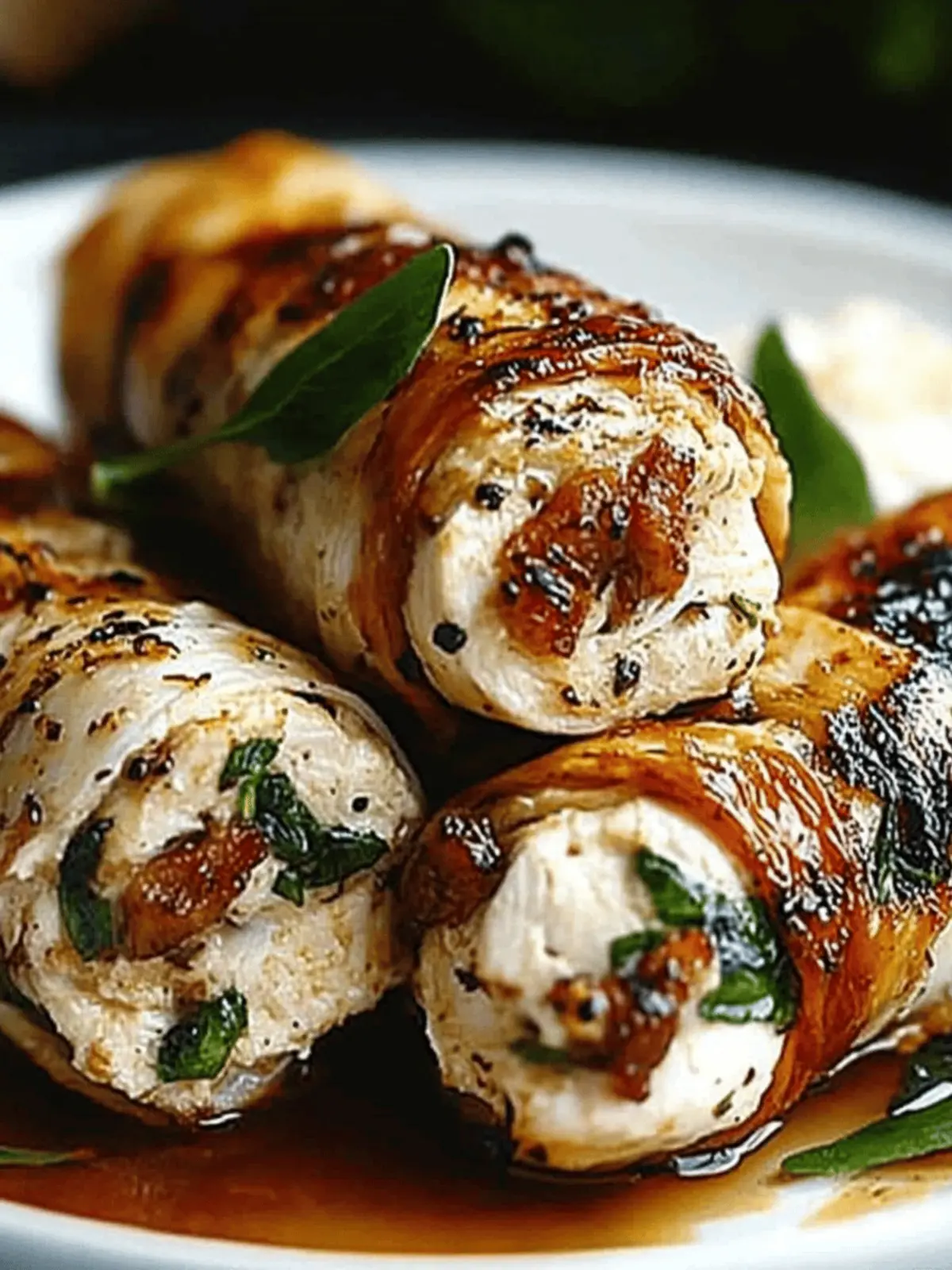 Rolled Up Chicken: Juicy Feta and Spinach Delight at Home 5 Rolled Up Chicken