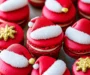 Delicious Santa Claus Macarons Perfect for Holiday Cheer