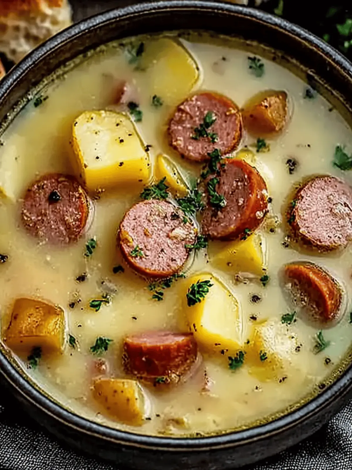 Best Kielbasa Potato Soup