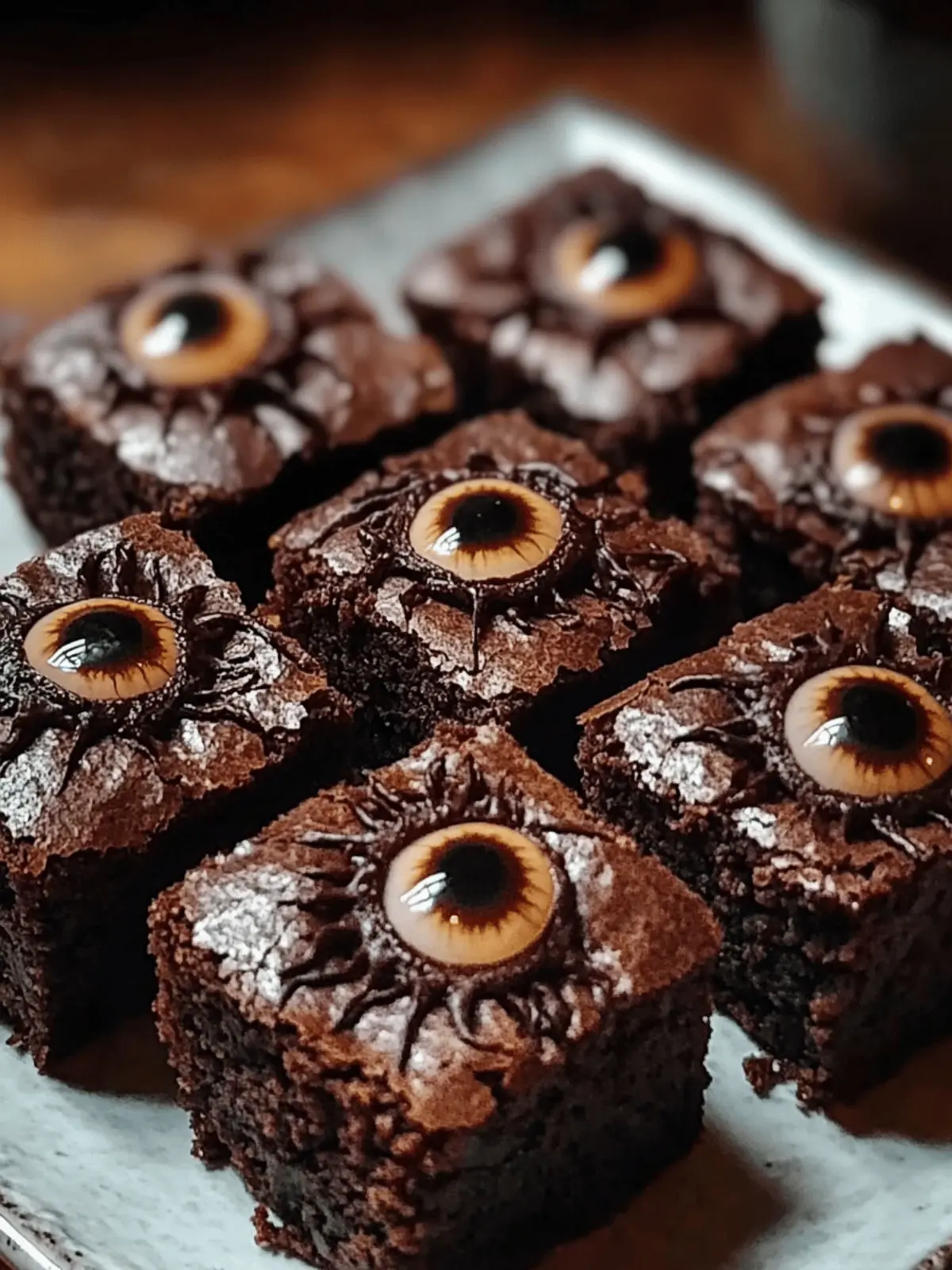 Delicious Monster Eye Brownie Bites for Spooky Celebrations 4 Monster Eye Brownie Bites