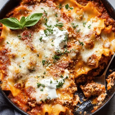 Best Ever Skillet Lasagna: Comfort in a Quick One-Pan Meal 9 Best Ever Skillet Lasagna