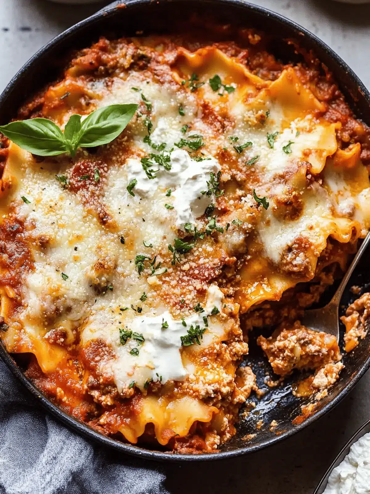 Best Ever Skillet Lasagna: Comfort in a Quick One-Pan Meal 5 Best Ever Skillet Lasagna