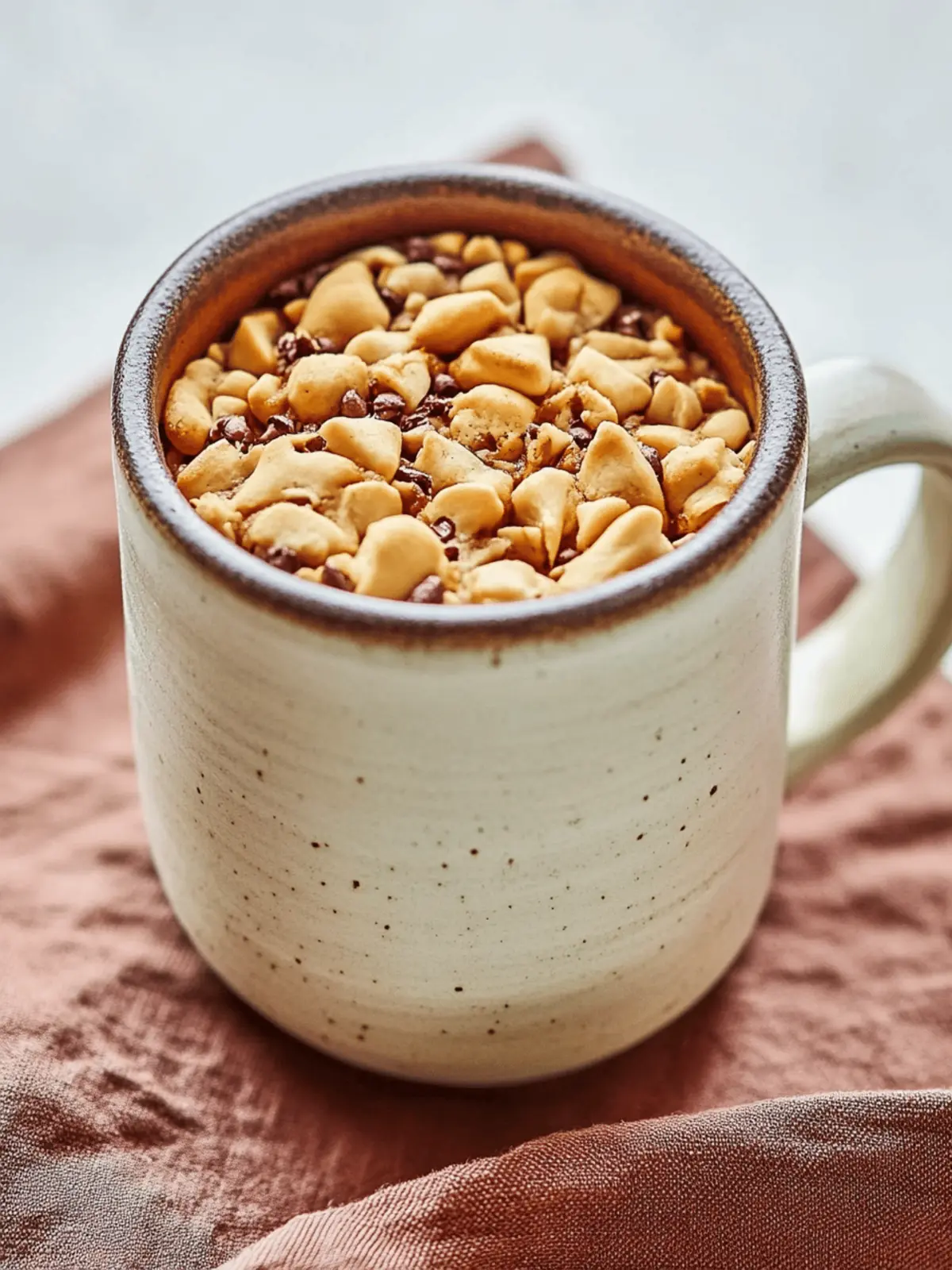 Irresistible Peanut Butter Mug Cookie Ready in 15 Minutes 4 Mug Cookie