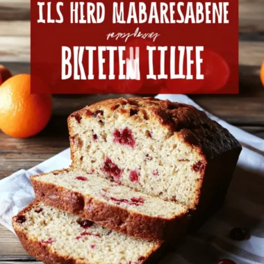 Cranberry Orange Bread